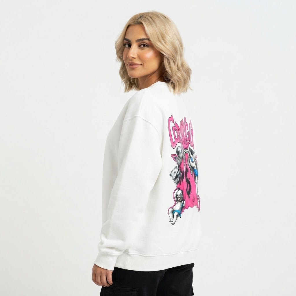Custom Print Premium Fleece Sweater