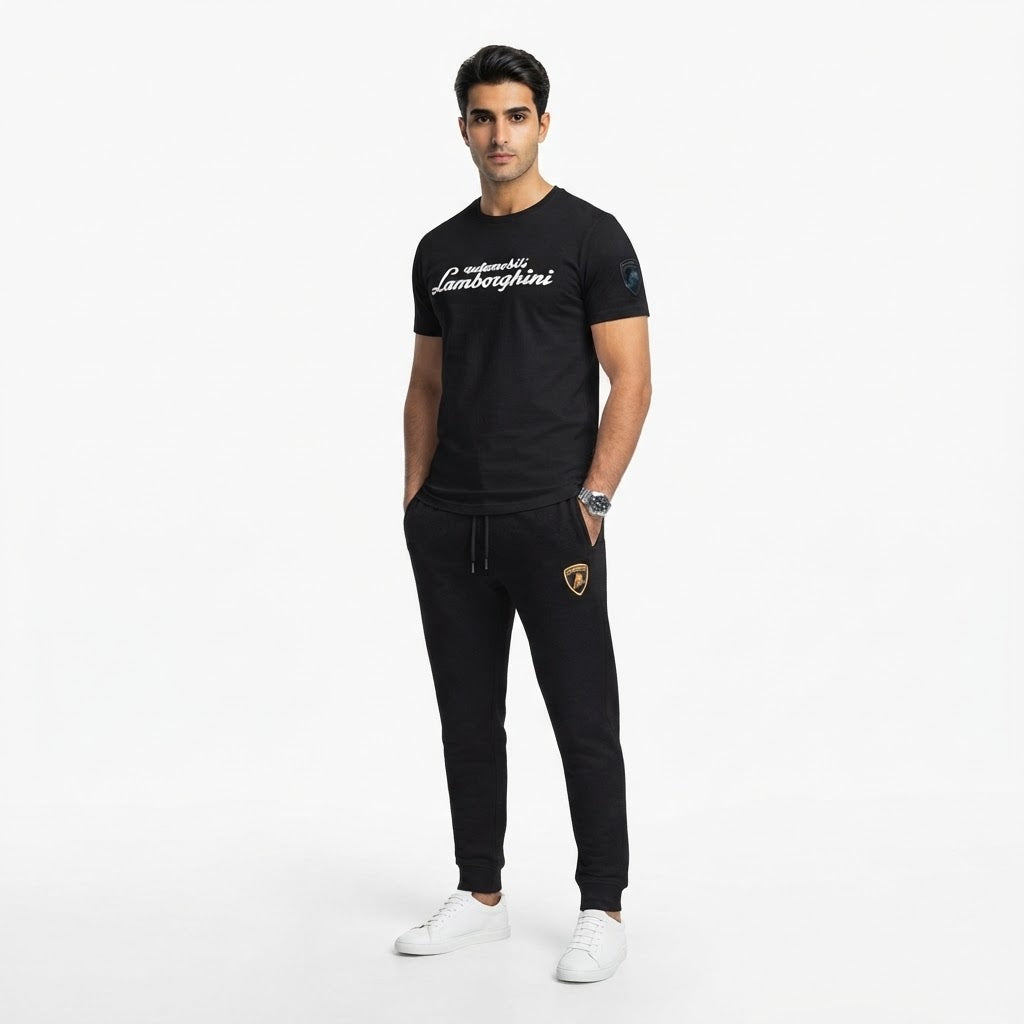 Supercar Graphic T-Shirt & Jogger Bundle