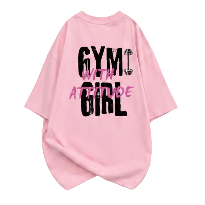 Gym Girl Custom Cotton T-Shirt