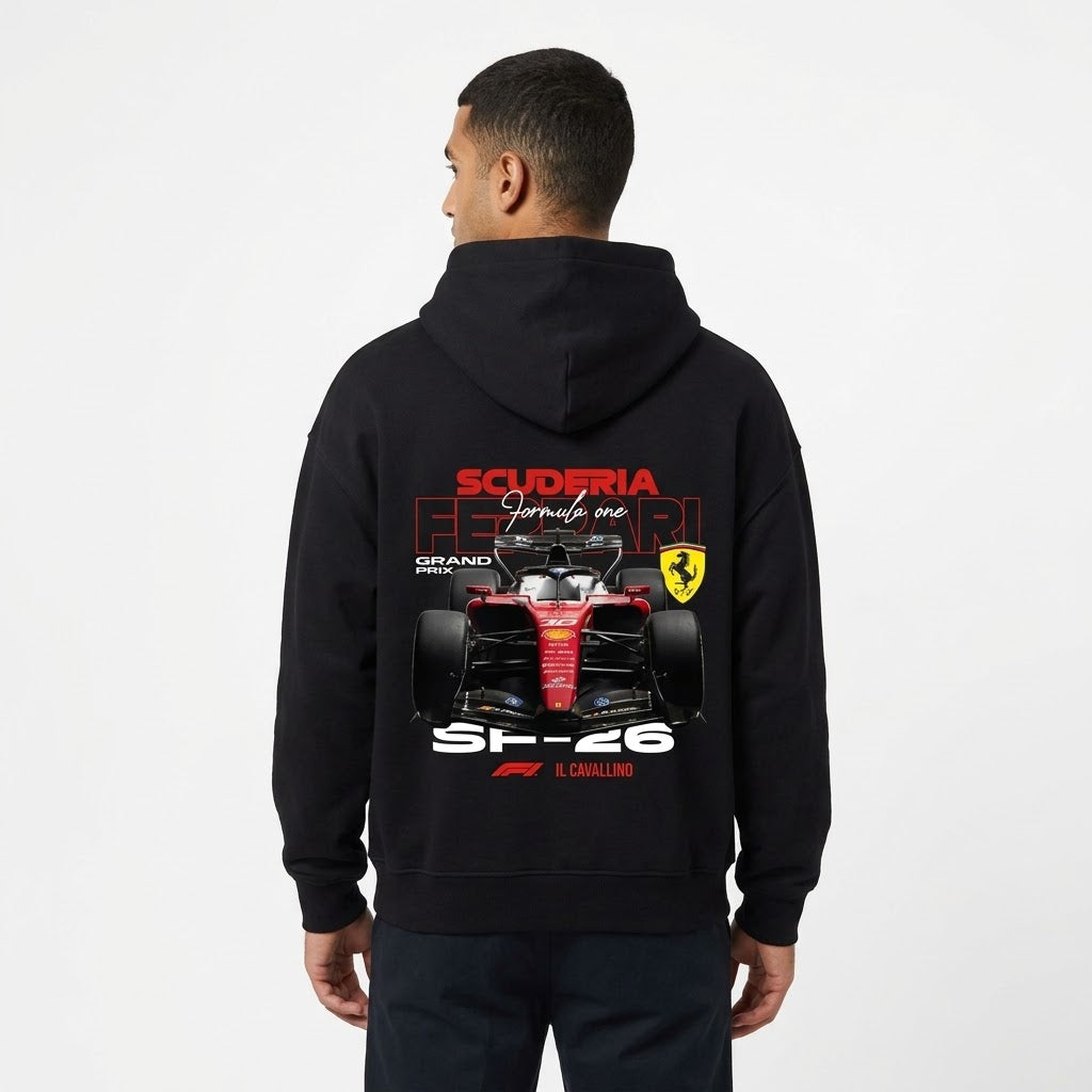 Race Car Graphic Hoodie