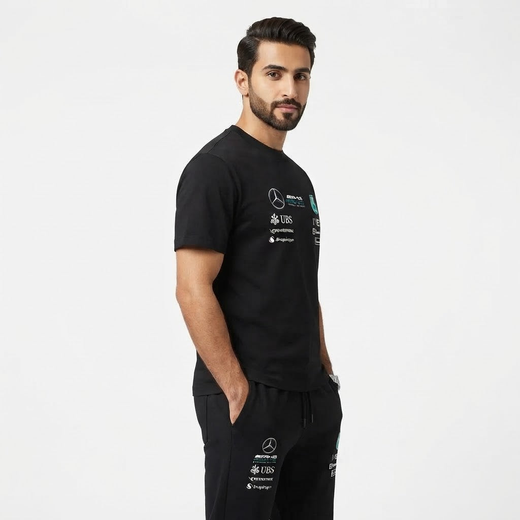 Petronas F1 T-Shirt + Silver Arrow F1 Joggers 2