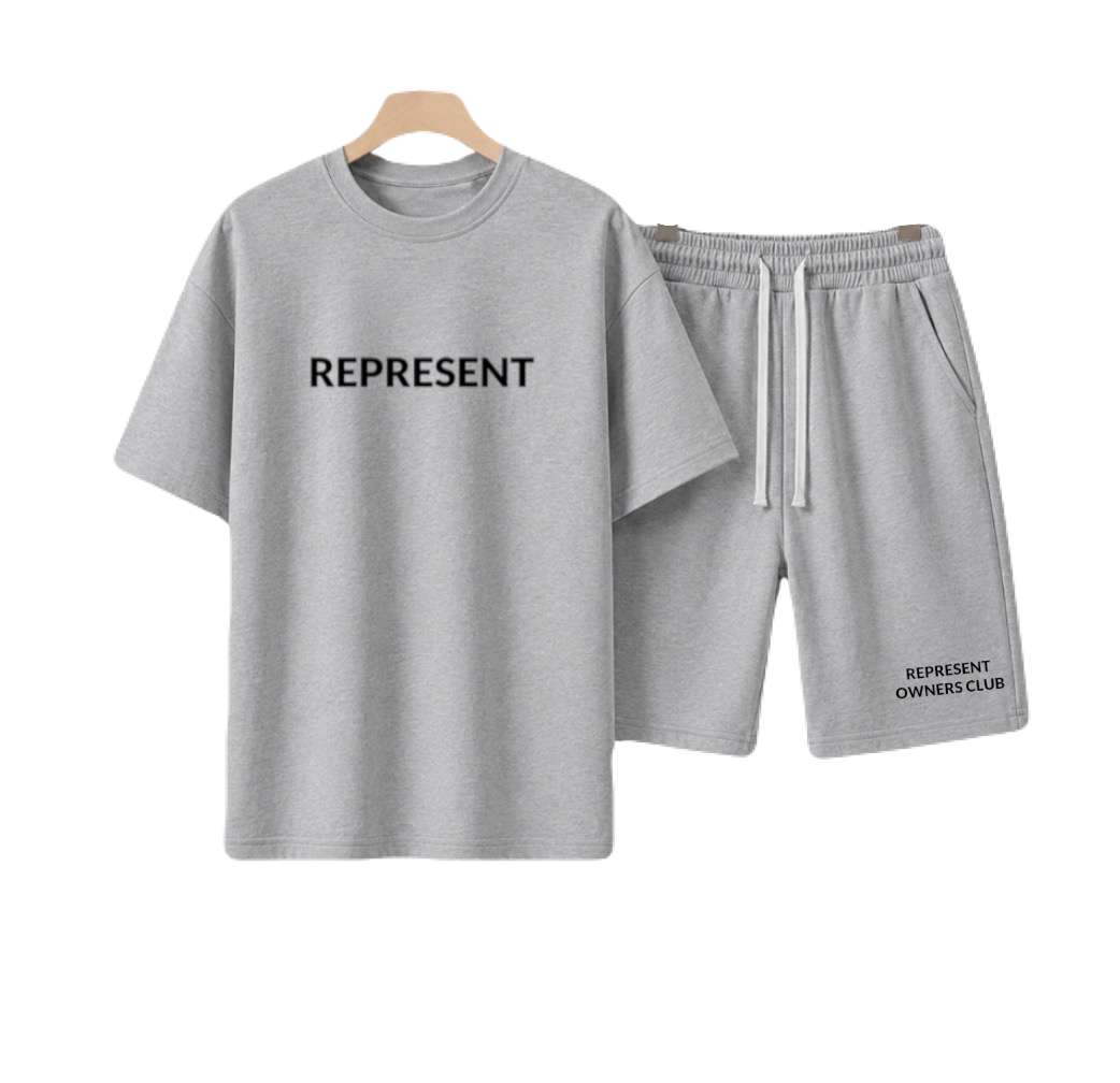 Represent Owners Club Custom T-Shirt & Shorts Set