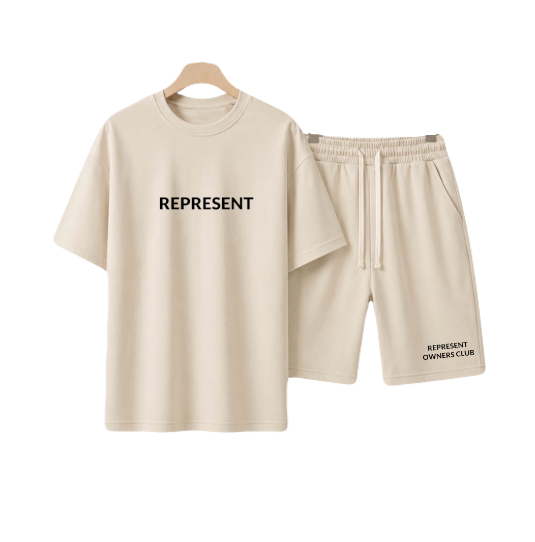 Represent Owners Club Custom T-Shirt & Shorts Set