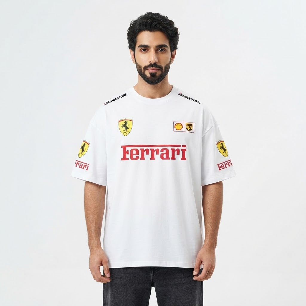 Racing Custom Cotton T-Shirt