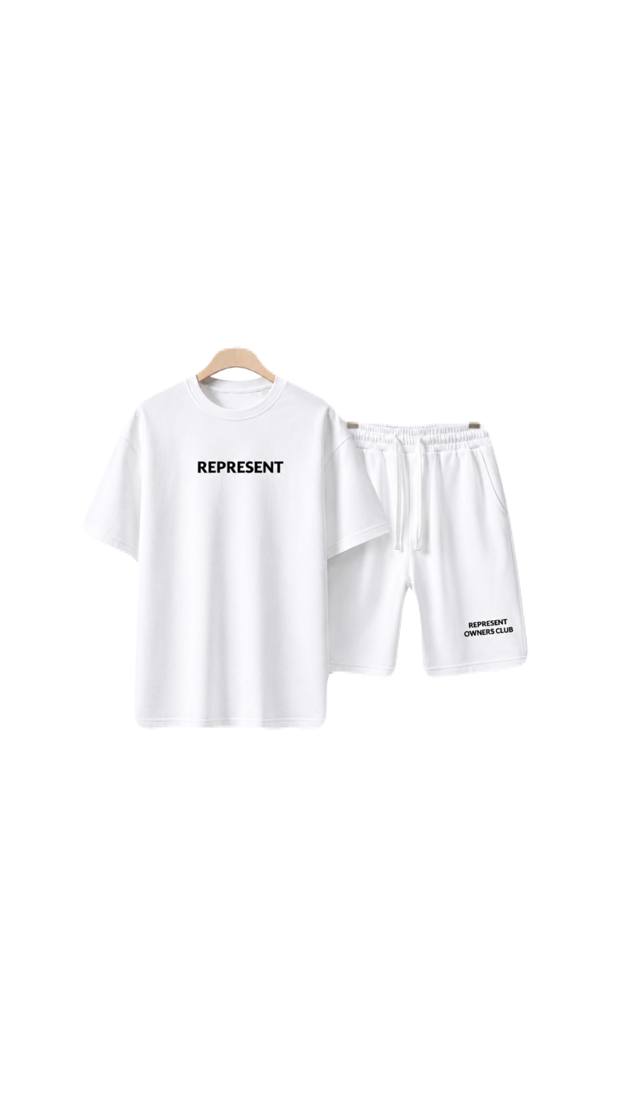 Represent Owners Club Custom T-Shirt & Shorts Set