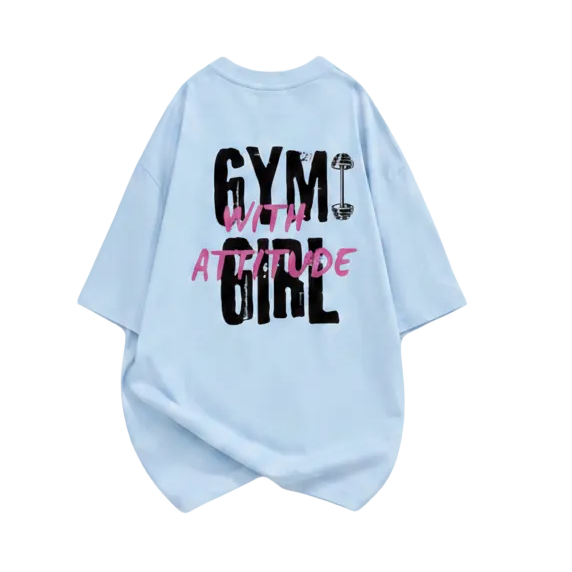 Gym Girl Custom Cotton T-Shirt
