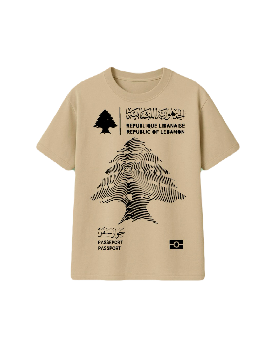Lebanese Passport T-Shirt