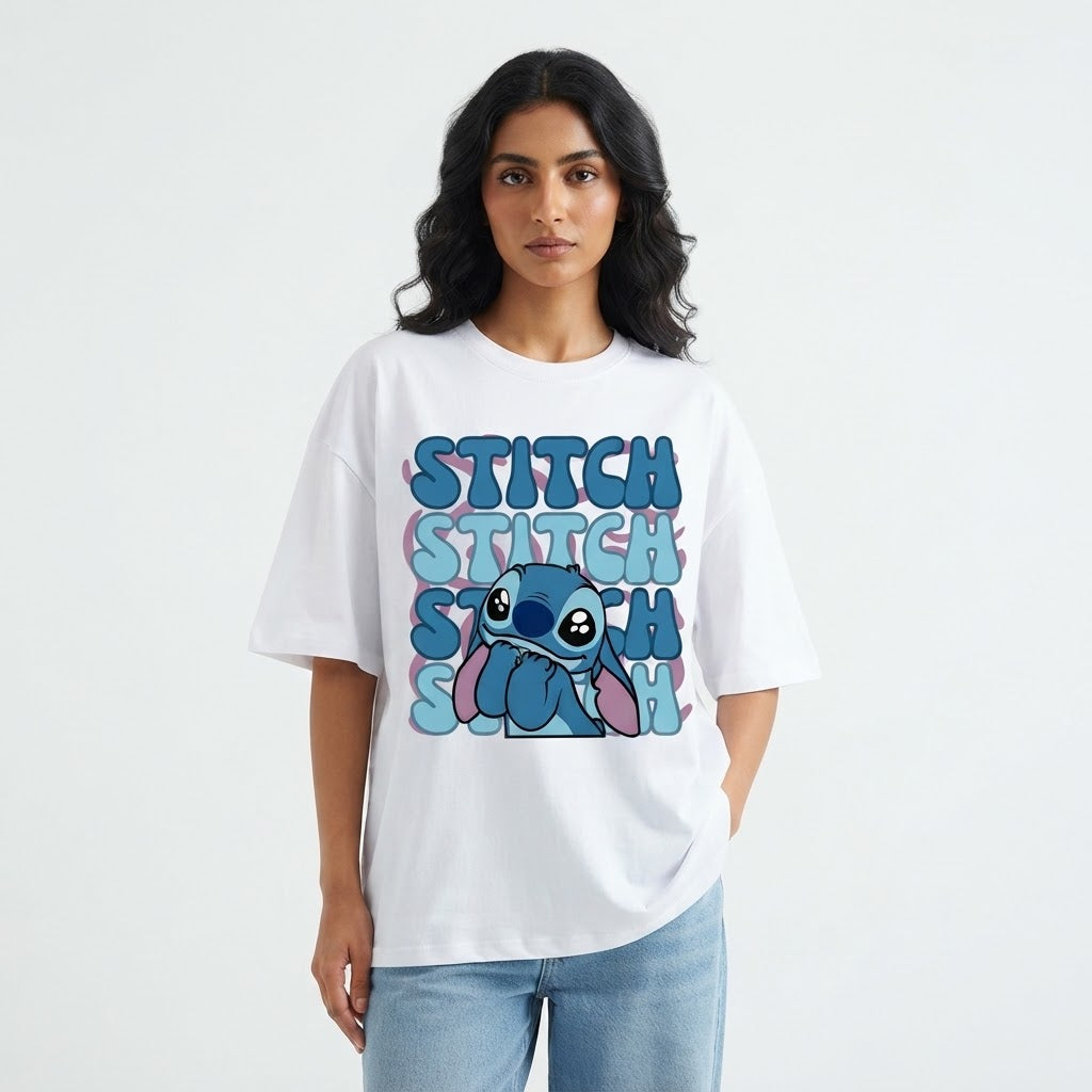 Cartoon Character Custom Cotton T-Shirt
