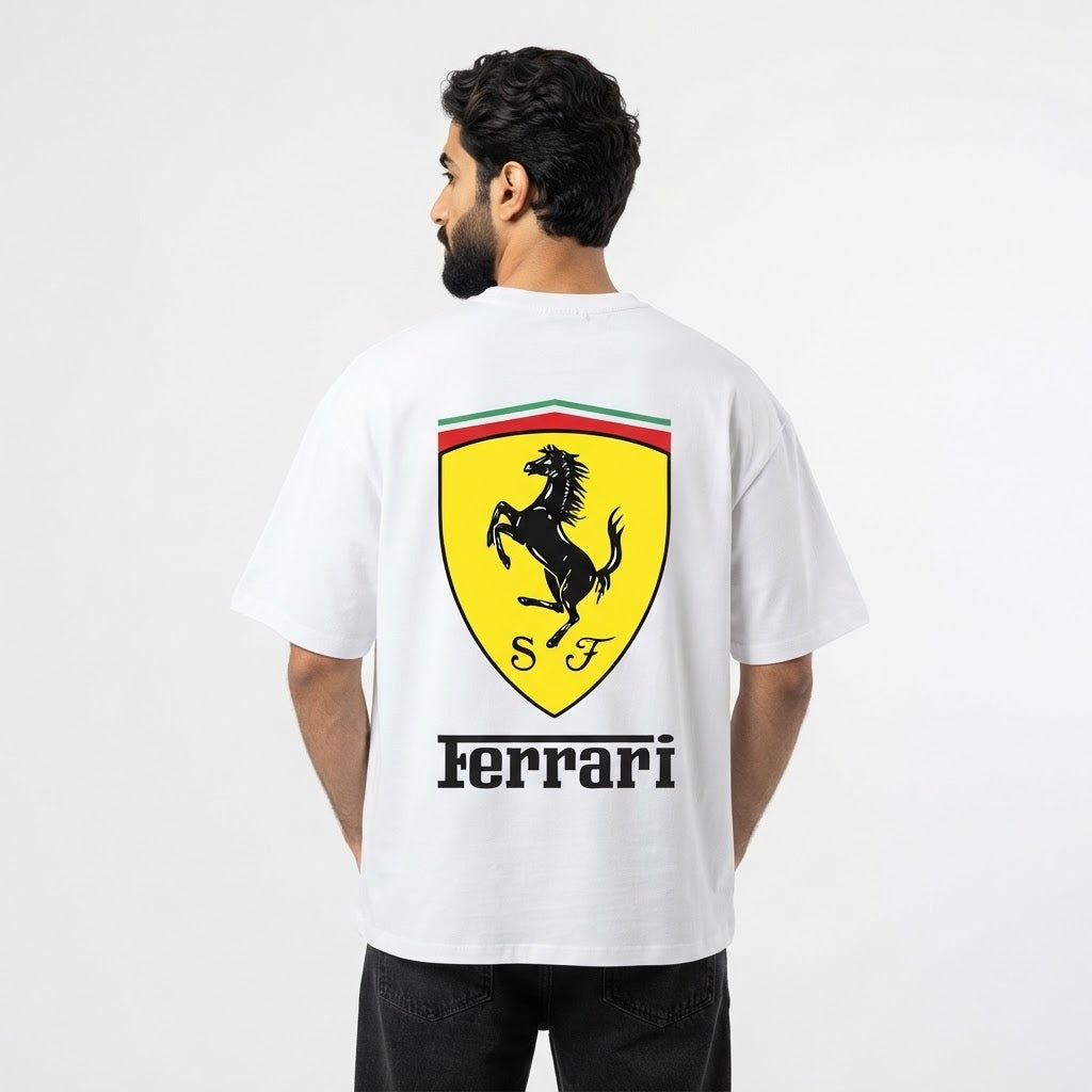 Vintage Racing Custom Cotton T-Shirt