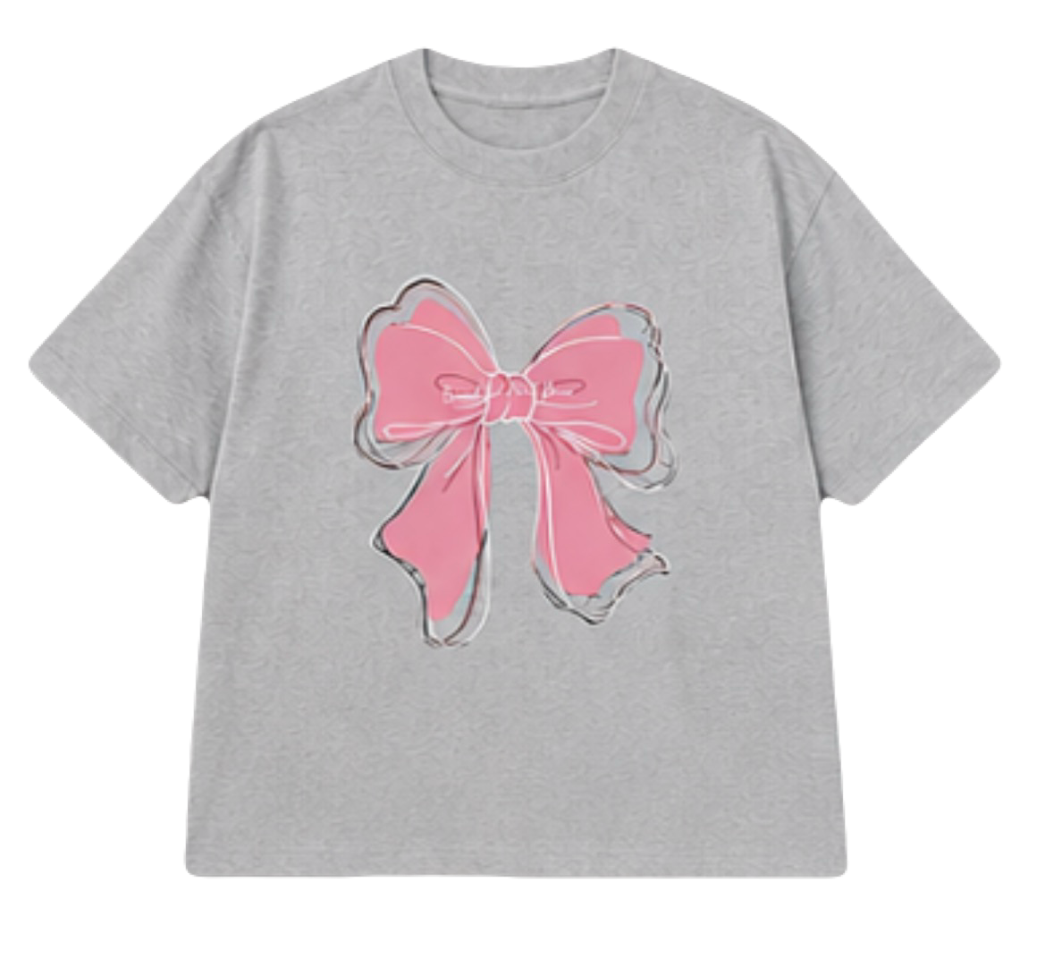 Bow Tie Custom Cotton T-Shirt