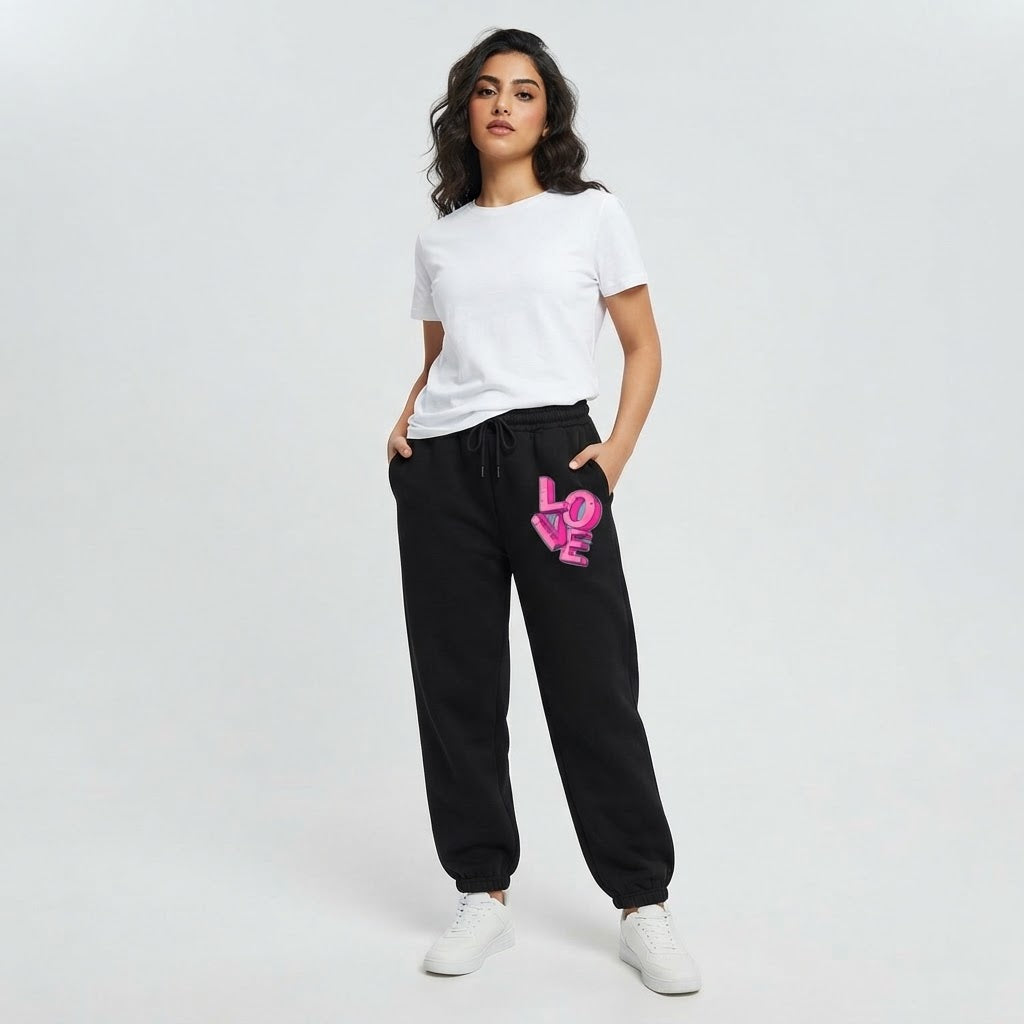 LOVE Fleece Sweatpants
