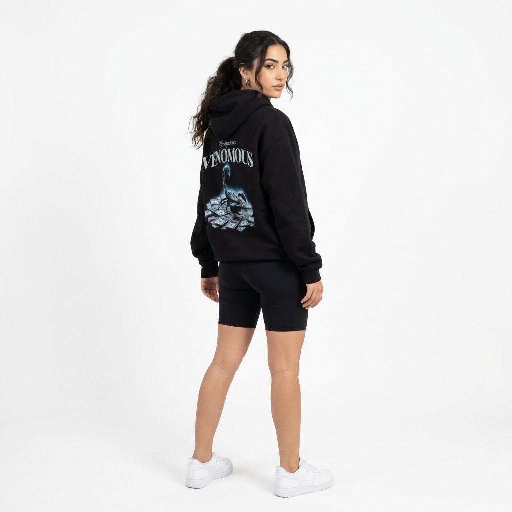 Black Scorpion Graphic Hoodie