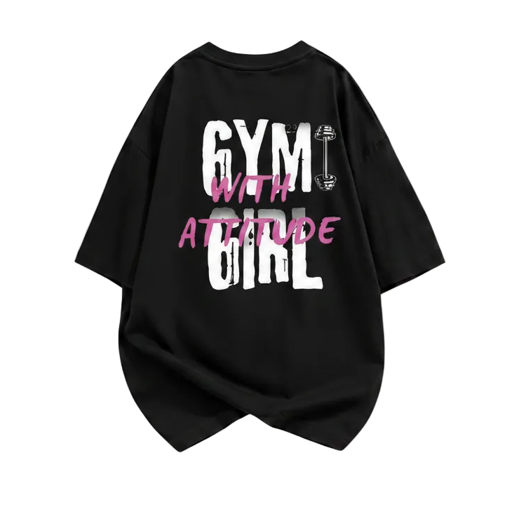 Gym Girl Custom Cotton T-Shirt