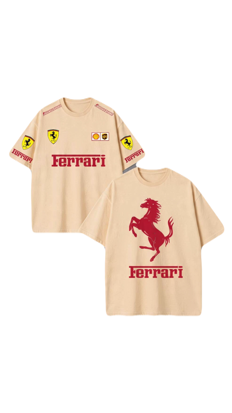 Racing Custom Cotton T-Shirt
