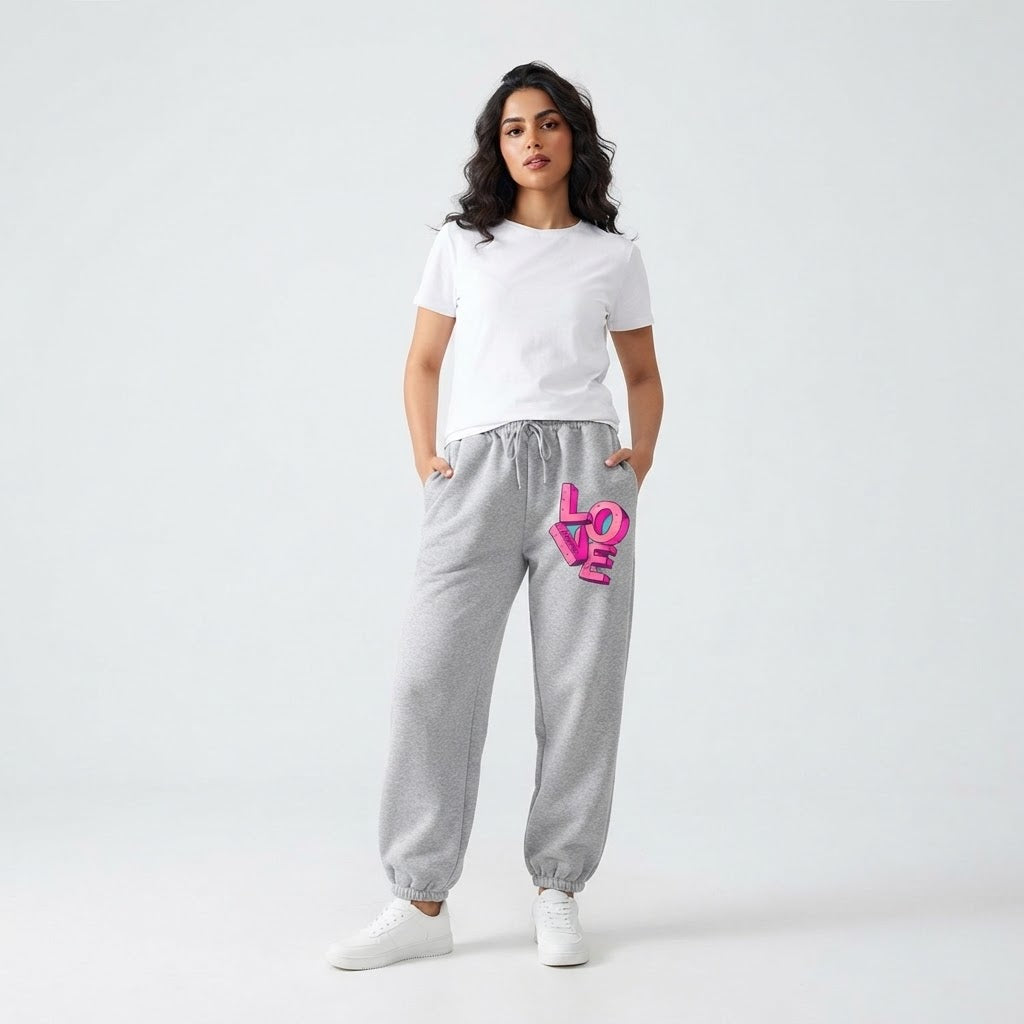 LOVE Fleece Sweatpants