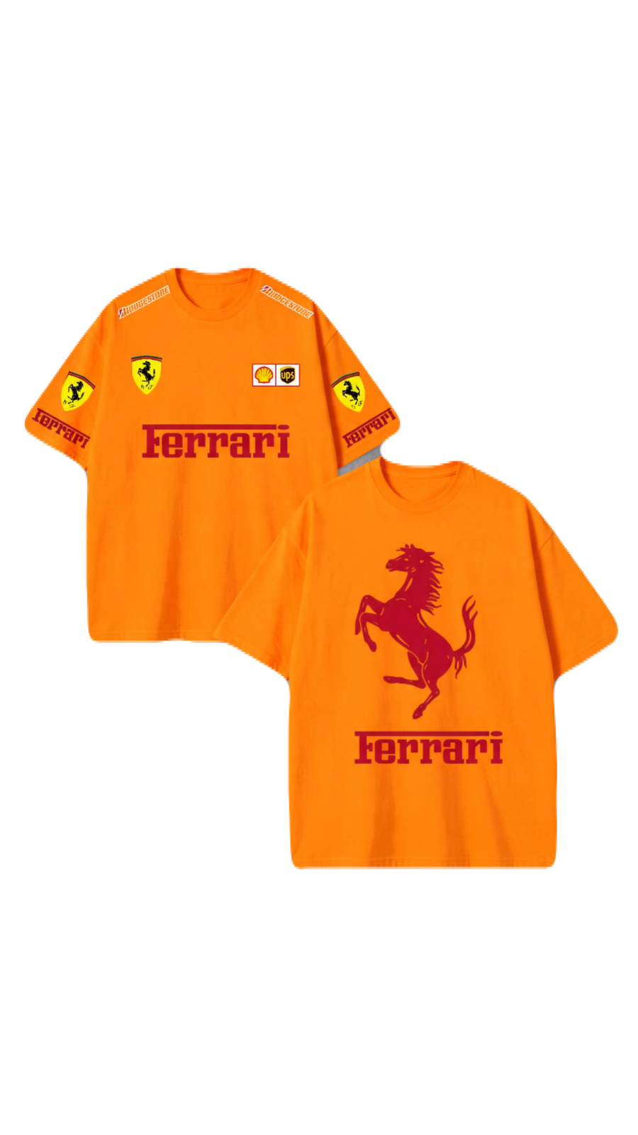 Racing Custom Cotton T-Shirt
