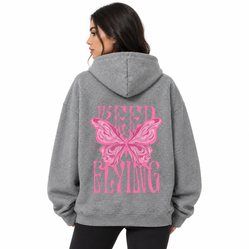 Keep Flying Butterfly Hoodie
