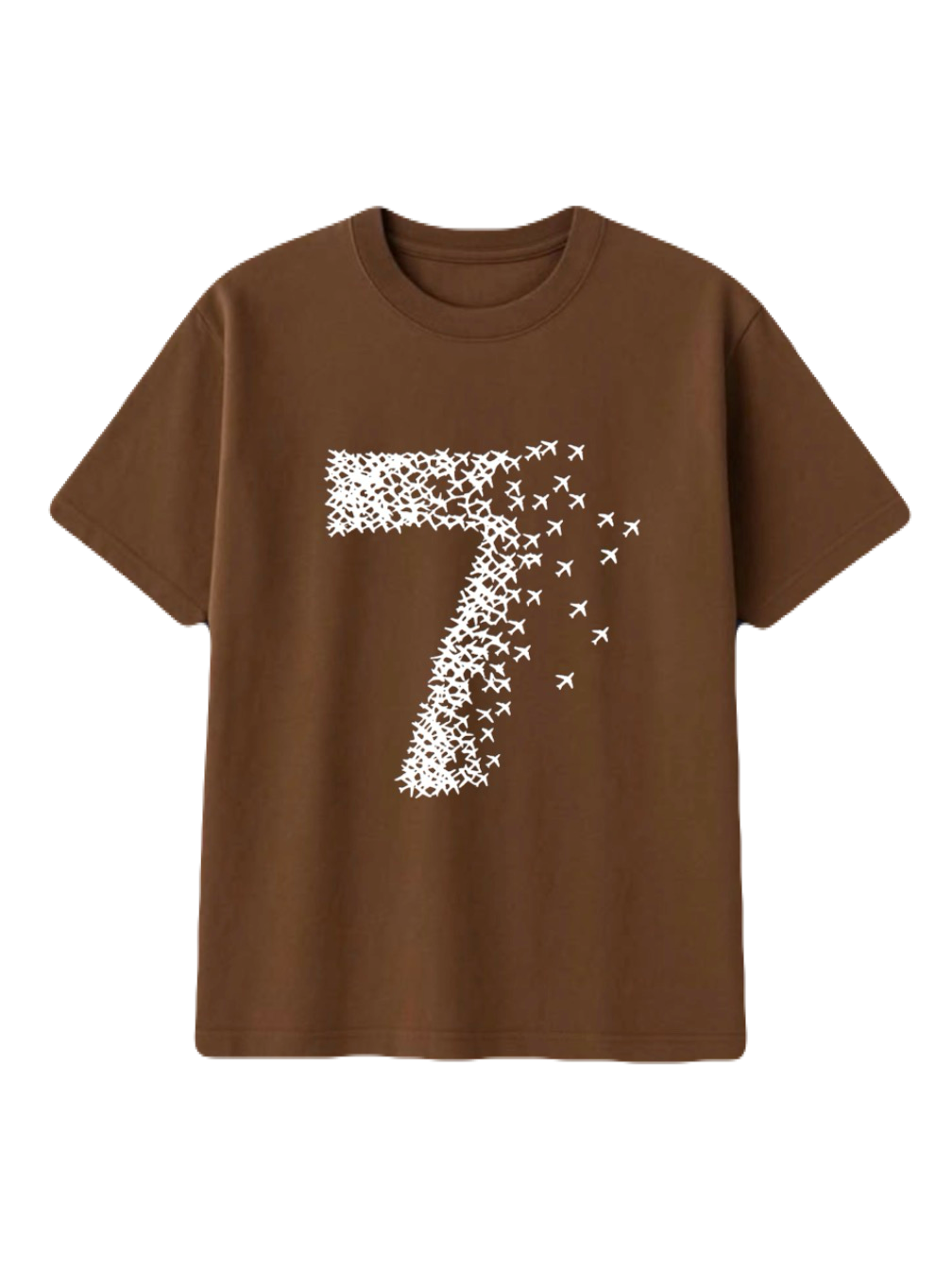 Airplane Custom Cotton T-Shirt