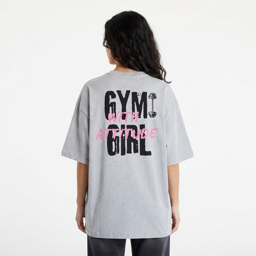 Gym Girl Custom Cotton T-Shirt