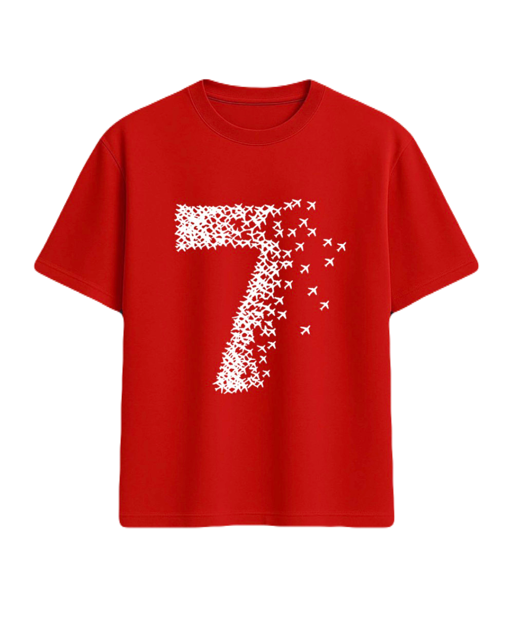 Airplane Custom Cotton T-Shirt