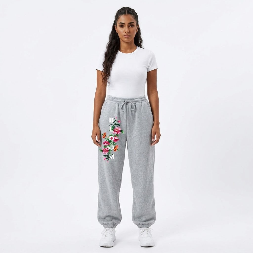 Bloom Floral Graphic Joggers