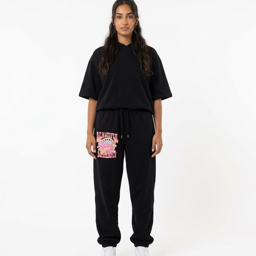 Butterfly Fleece Sweatpants