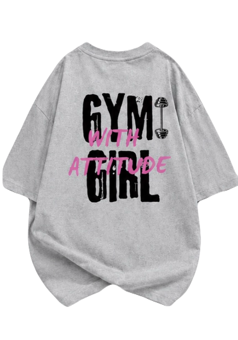 Gym Girl Custom Cotton T-Shirt