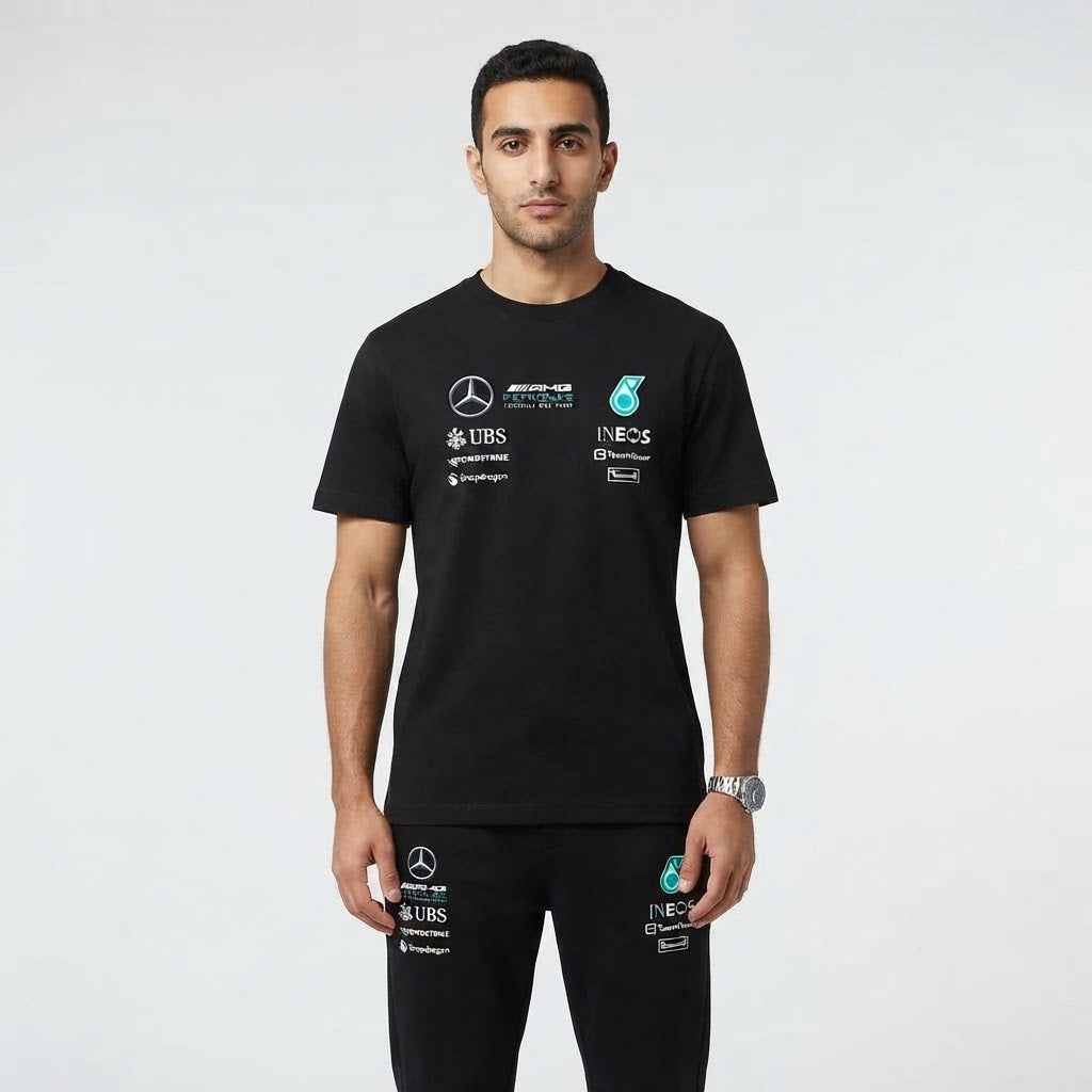 Petronas F1 T-Shirt + Silver Arrow F1 Joggers 2