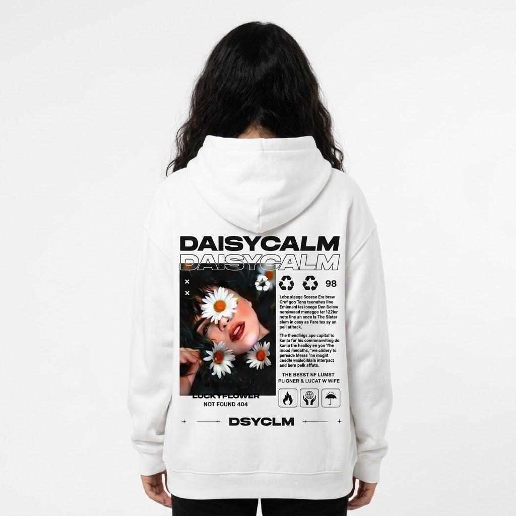Daisycalm Luckyflower Graphic Hoodie