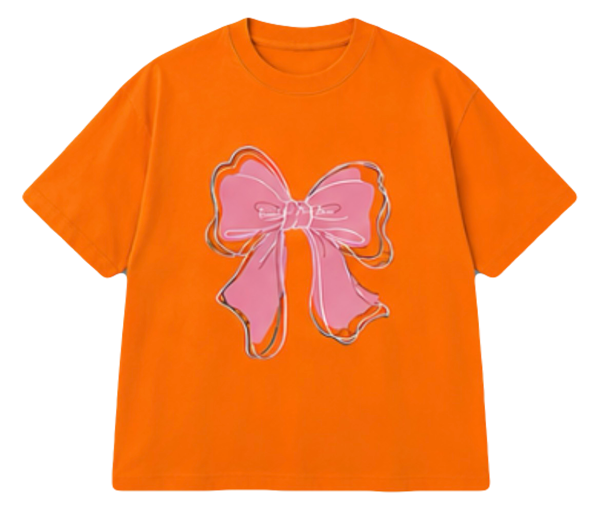 Bow Tie Custom Cotton T-Shirt