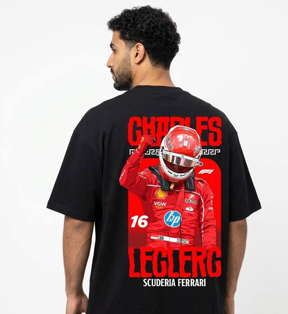 Leclerc Scuderia Graphic T-Shirt