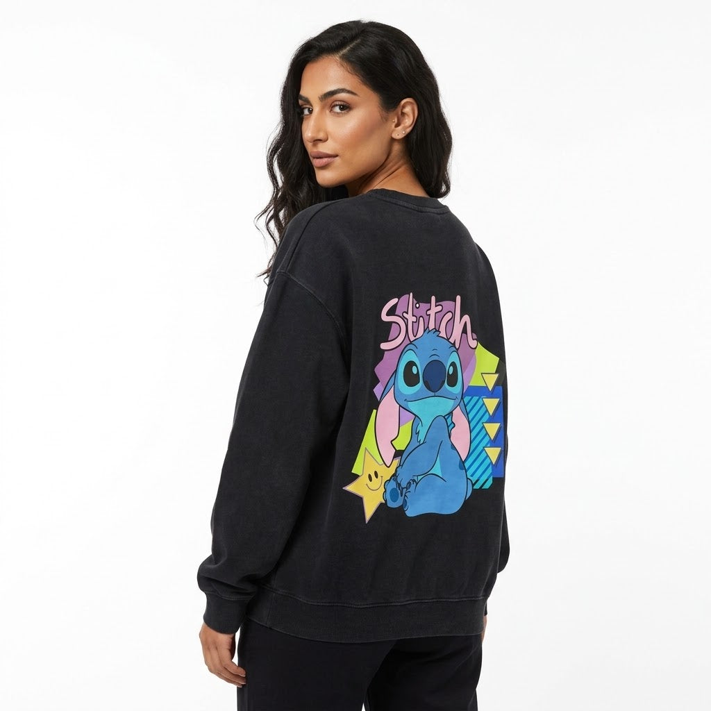 Cartoon Print Premium Sweater