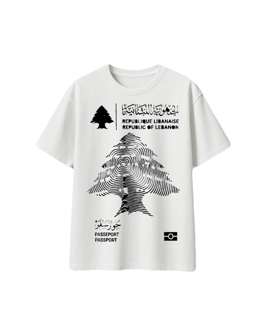 Lebanese Passport T-Shirt