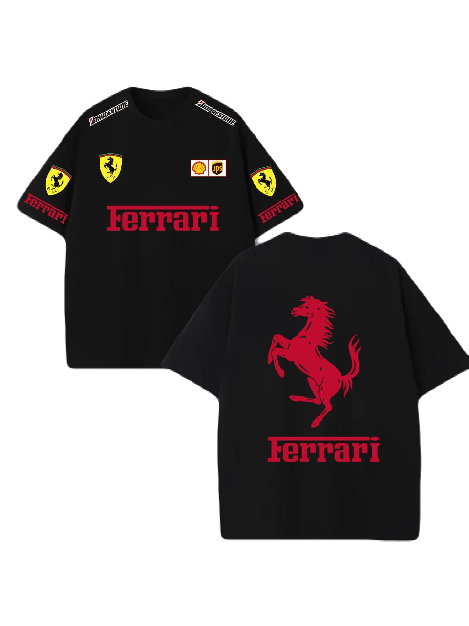 Racing Custom Cotton T-Shirt