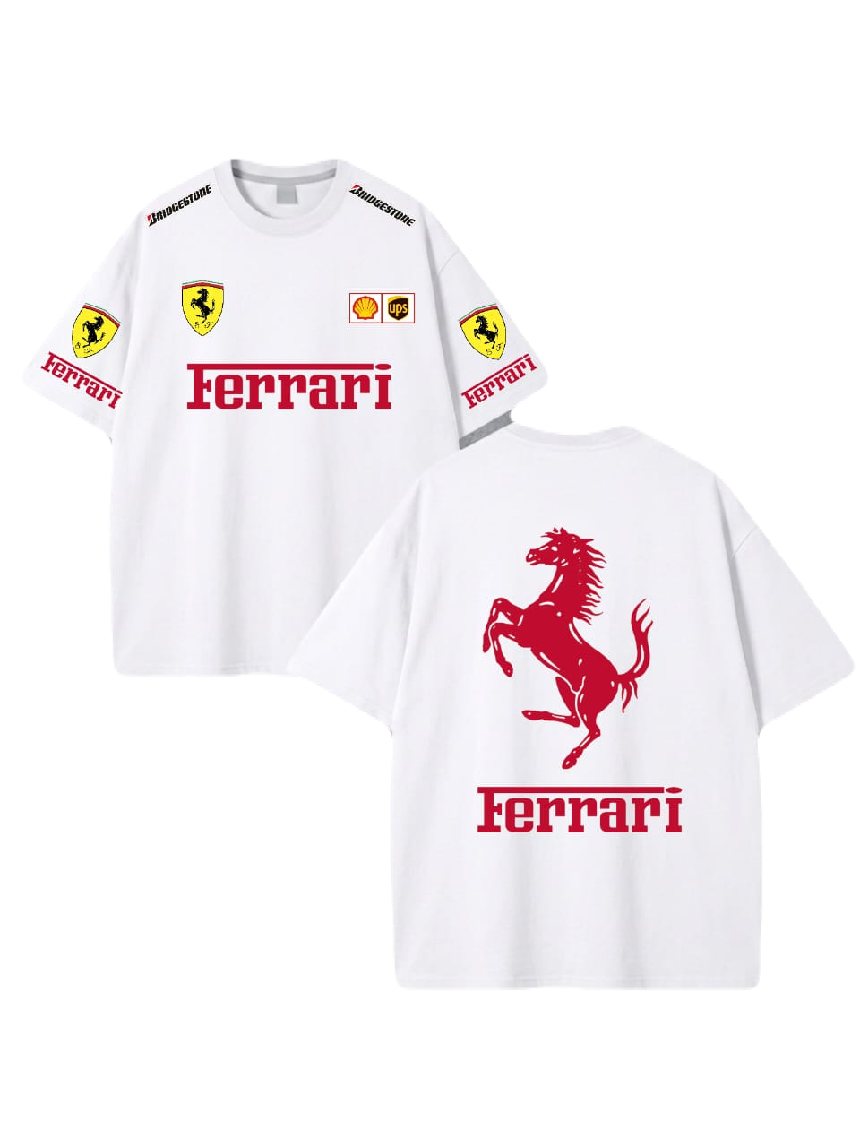 Racing Custom Cotton T-Shirt