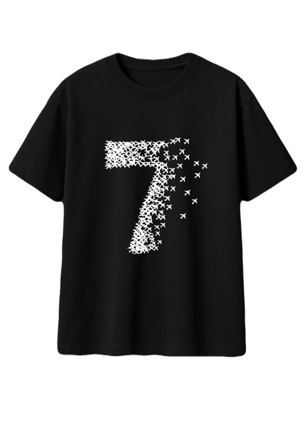 Airplane Custom Cotton T-Shirt