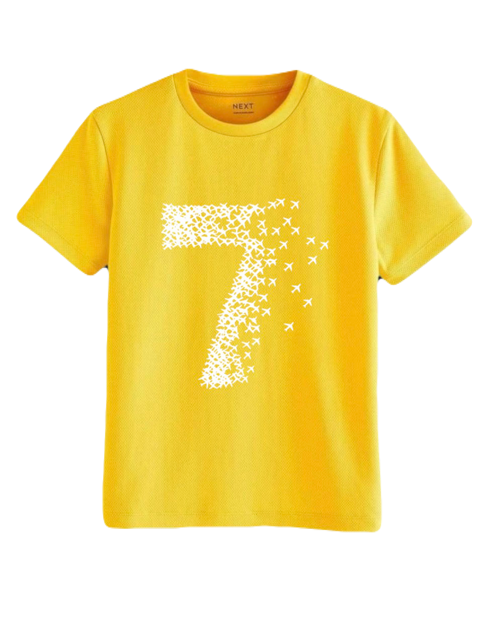 Airplane Custom Cotton T-Shirt