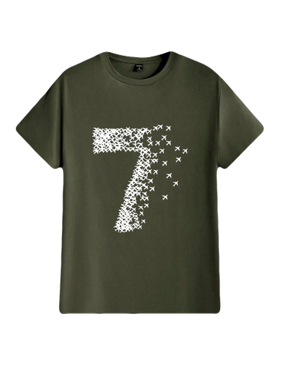 Airplane Custom Cotton T-Shirt