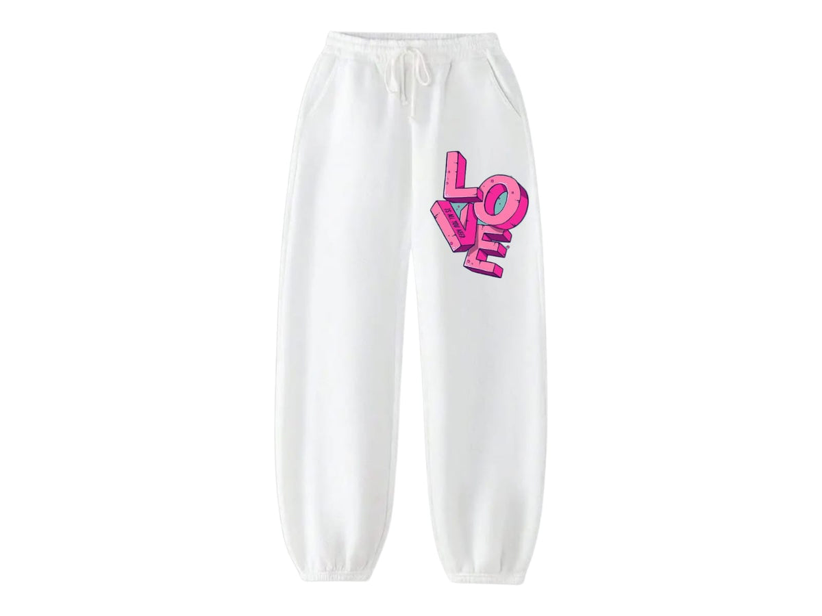LOVE Fleece Sweatpants