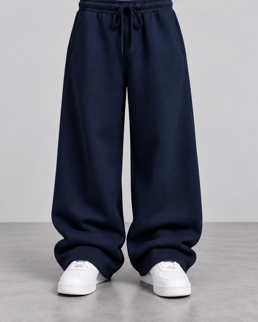 Wide-leg Sweatpants Hoodie Set