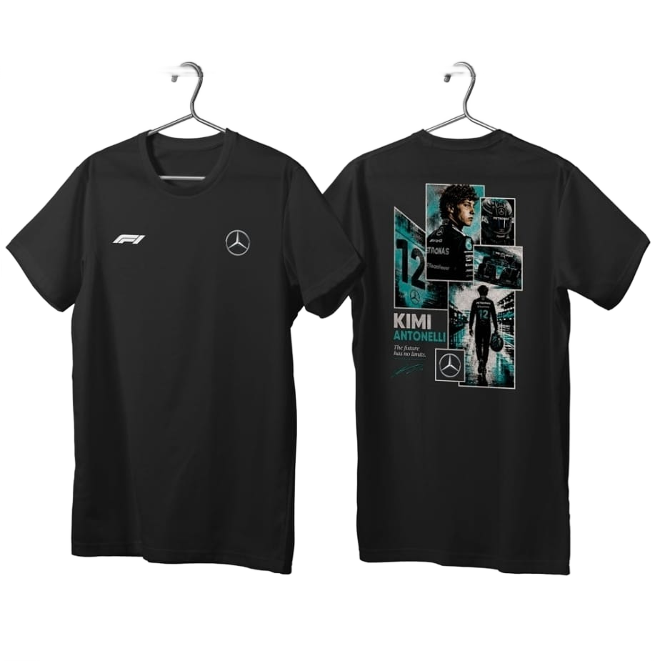 Inspo Kimi Antonelli Mercedes F1 T-Shirt