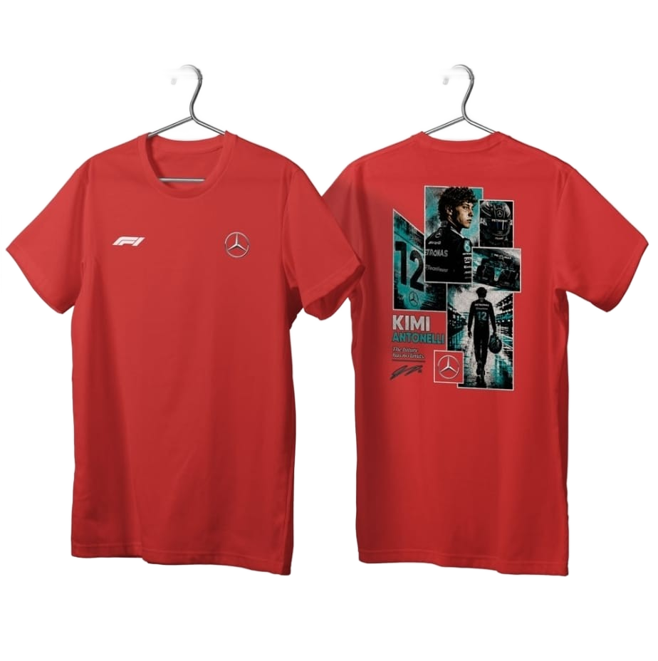 Inspo Kimi Antonelli Mercedes F1 T-Shirt