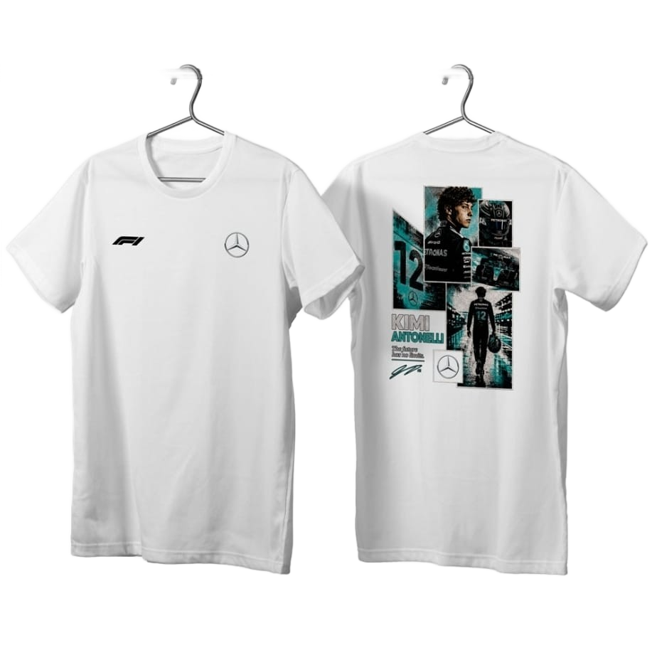 Inspo Kimi Antonelli Mercedes F1 T-Shirt