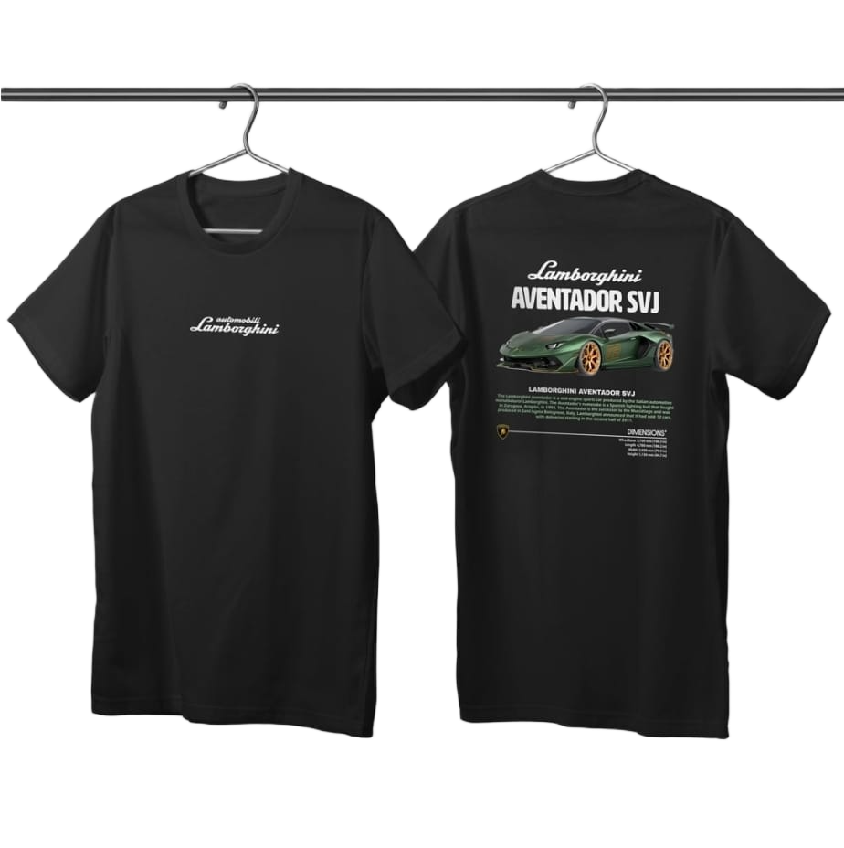 Extreme Supercar Spec Graphic T-Shirt