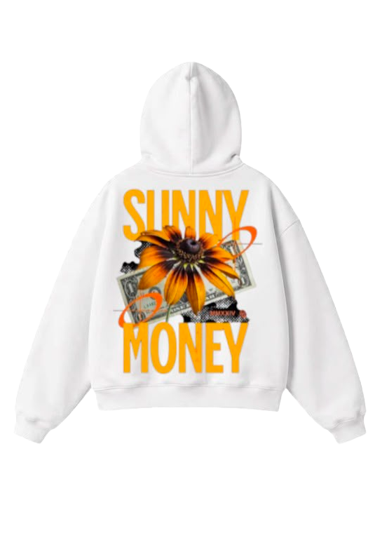 Sunny Money Graphic Zip-Up Hoodie