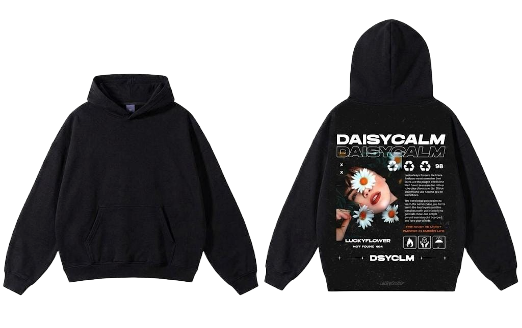 Daisycalm Luckyflower Graphic Hoodie