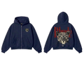 Rhude Leopard Zip-Up Hoodie