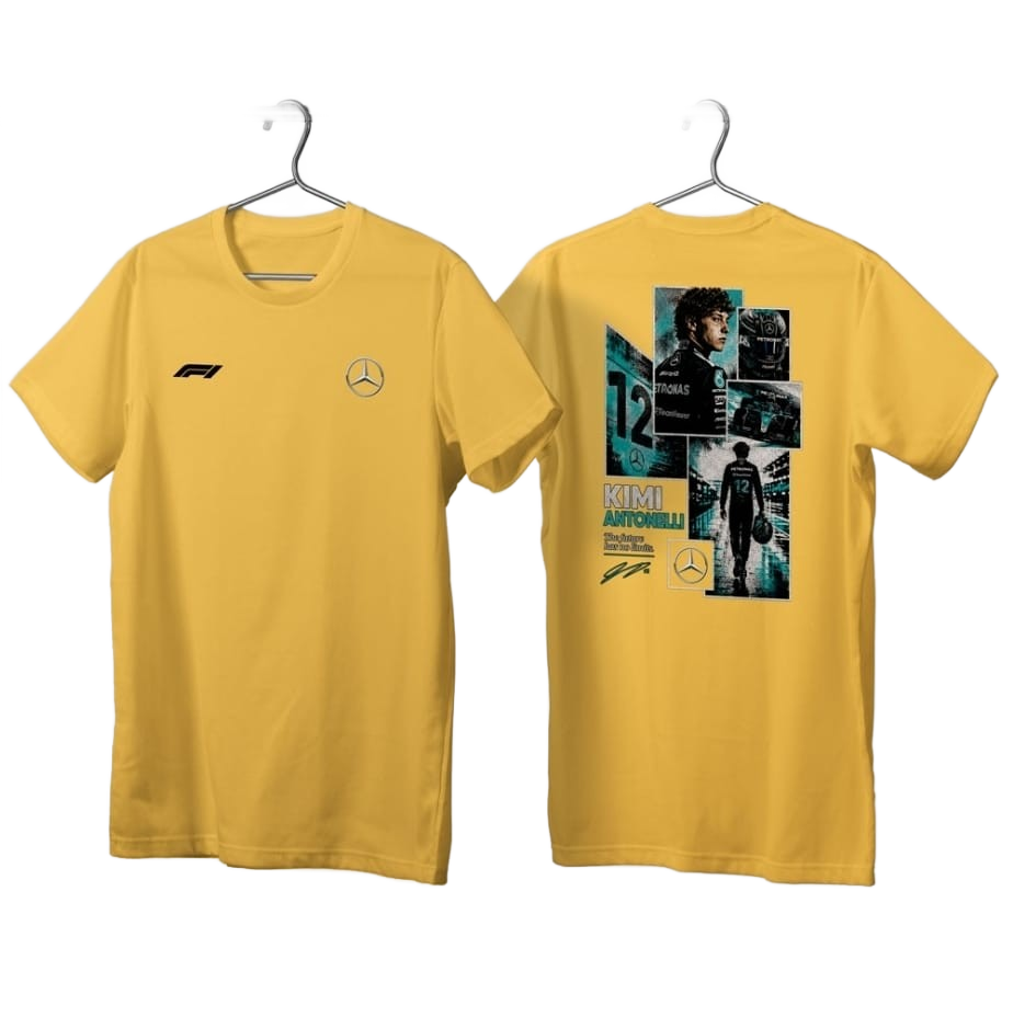 Inspo Kimi Antonelli Mercedes F1 T-Shirt