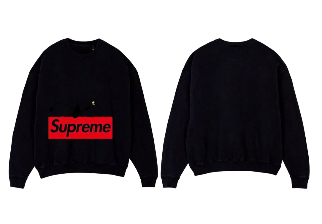 Cartoon Theme Premium Fleece Sweater
