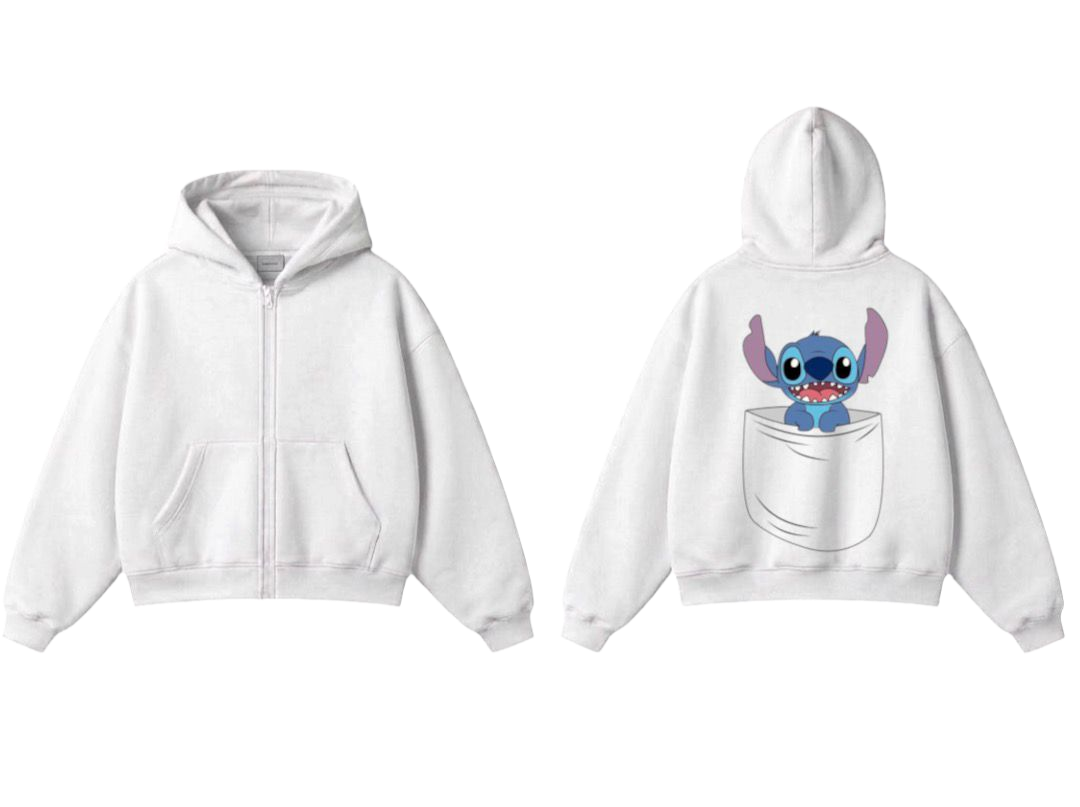 Animated Theme Premium Fleece Zipper Jacket